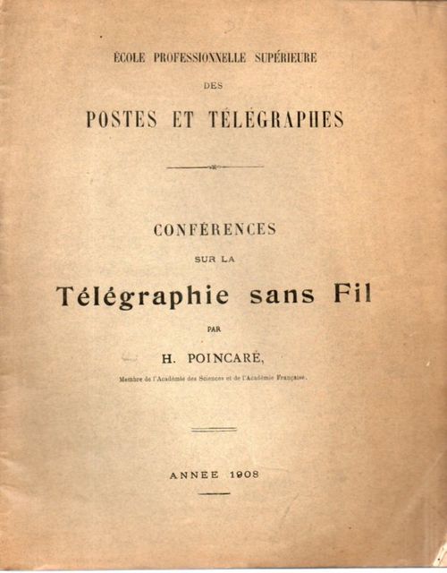 Poincare telegraphie256 Poincare telegraphie256