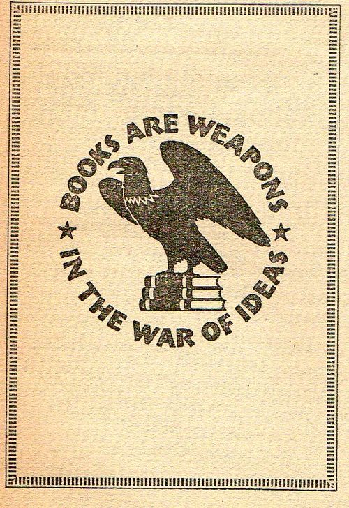 Books are weapons309 Books are weapons309