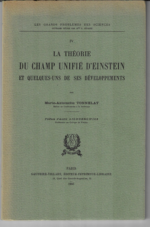 Tonnelat einstein