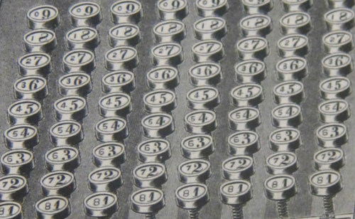 Comptometer detail super